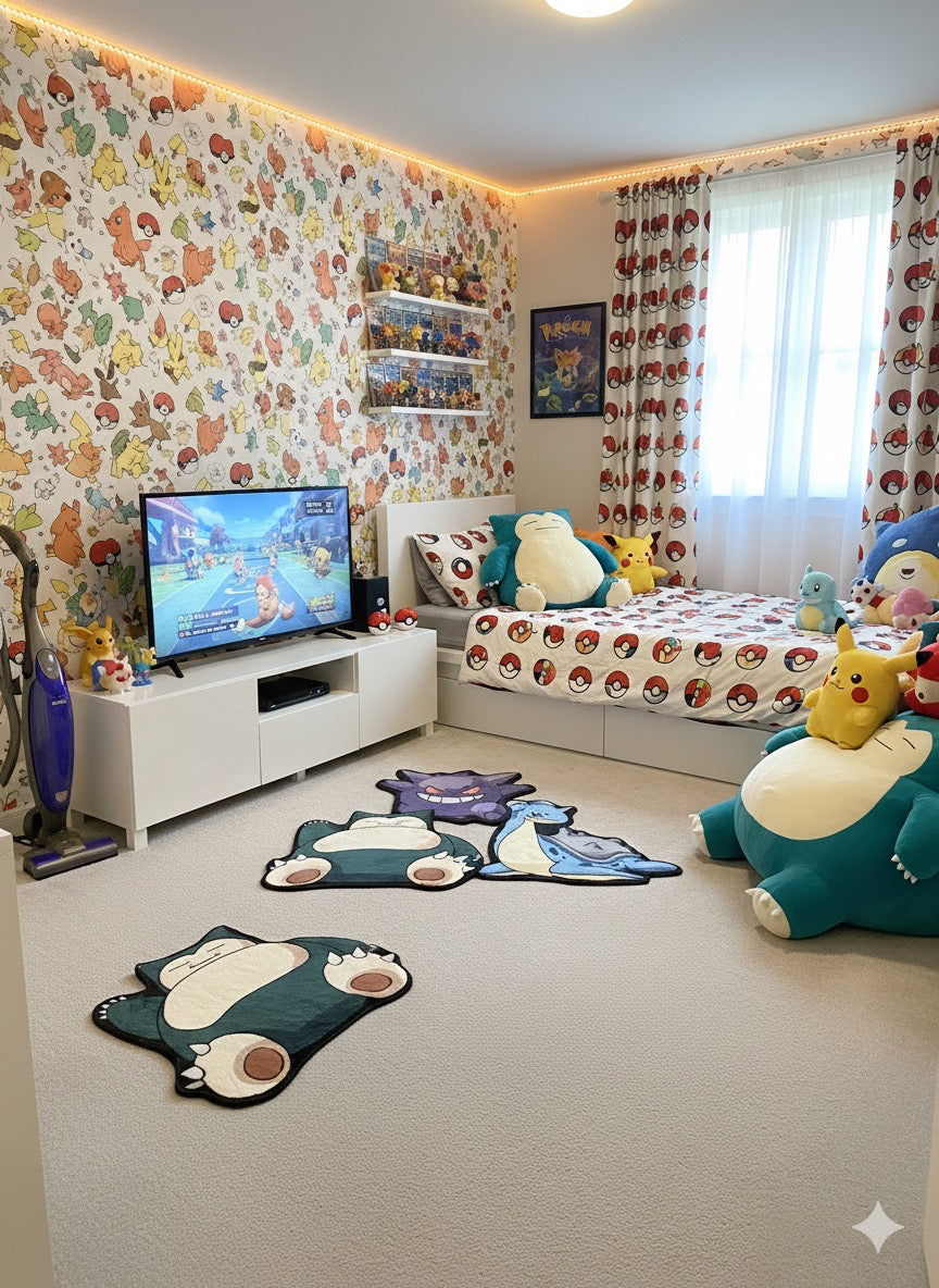 Pokemon Inspired Rugs
